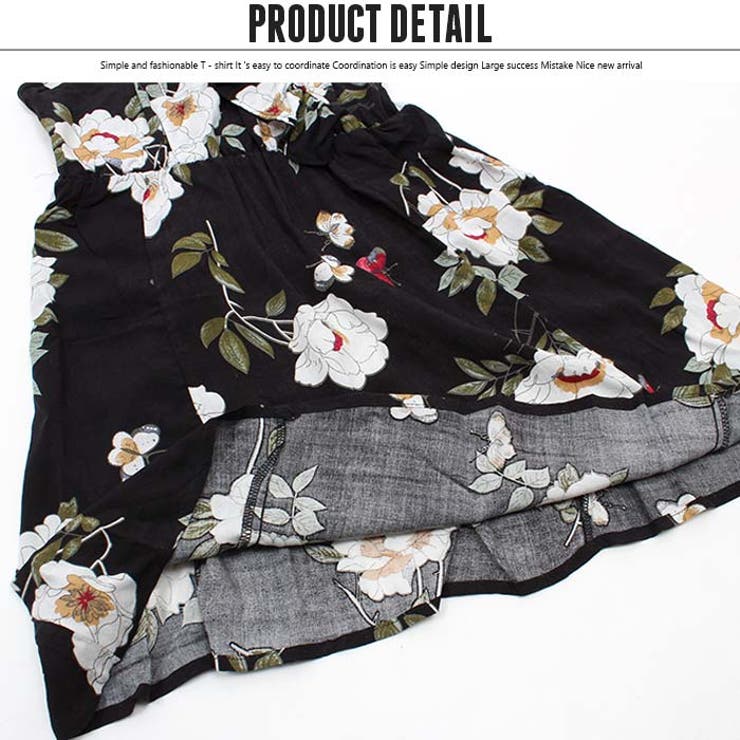 キッズ子供服花柄ワンピースナチュラル女の子ガールズ布帛ジュニア120cm130cm140cm150cm160cm「R39-10」