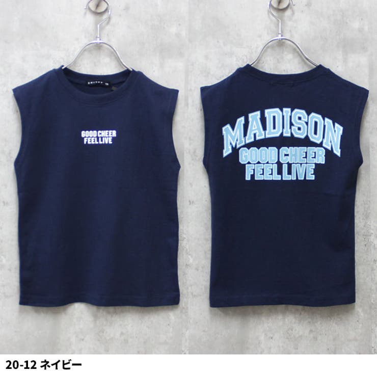 キッズノースリーブTシャツ子供服男の子女の子ボーイズガールズバックプリントクルーネックロゴジュニアロックカジュアルストリート韓国子供服110cm120cm130cm140cm150cm160cm「132-06.332-07」