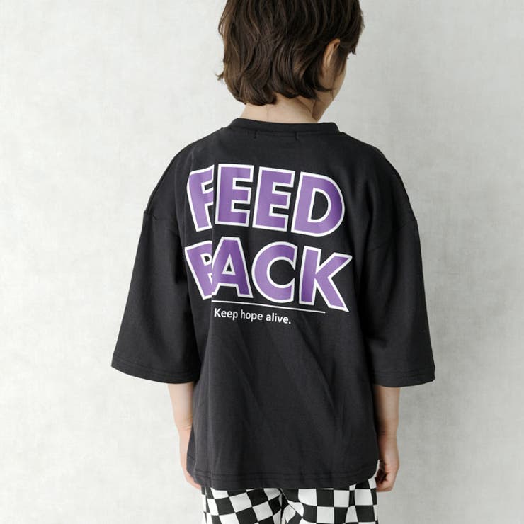 7分袖BIGtシャツ キッズ 七分袖Tシャツ[品番：MSSK1627657