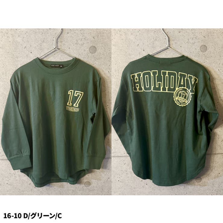 オーバーサイズプリントヘムロンT キッズ 子供服 | NEXT WALL | 詳細画像13 