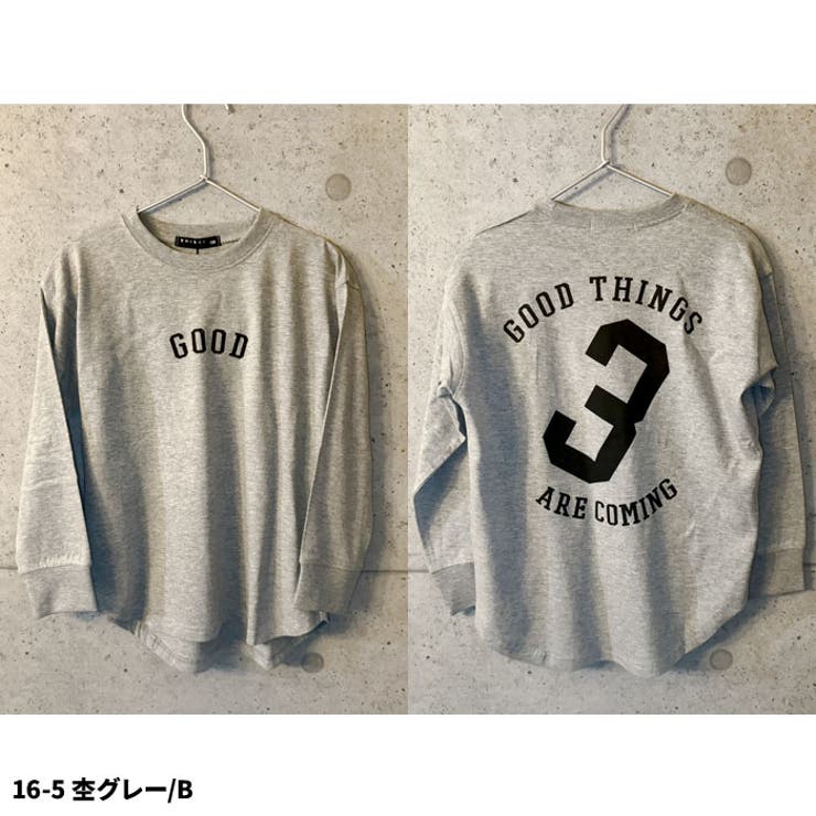 オーバーサイズプリントヘムロンT キッズ 子供服 | NEXT WALL | 詳細画像8 