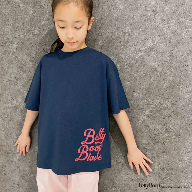 BETTYBOOP オーバーサイズTシャツ キッズ[品番：MSSK1628178