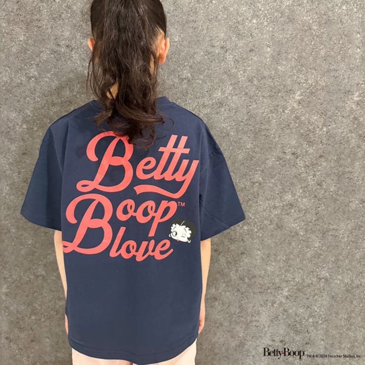 BETTYBOOP オーバーサイズTシャツ キッズ[品番：MSSK1628178