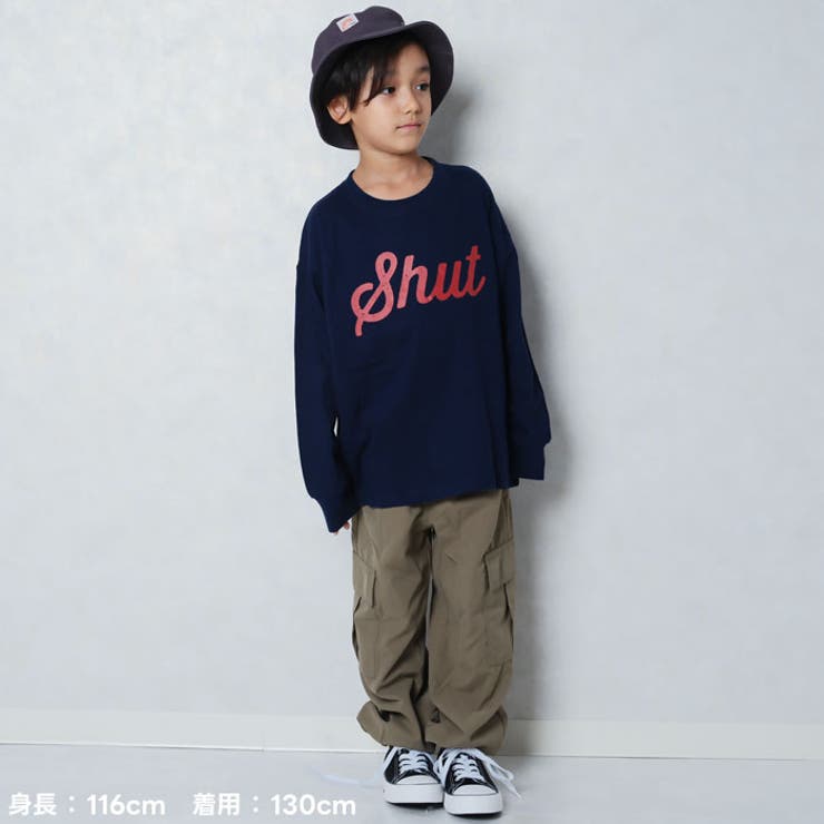 オーバーサイズプリントロンT キッズ 長袖Tシャツ | NEXT WALL | 詳細画像6 