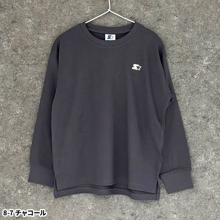 STARTER スターターオーバーサイズロングスリーブTシャツ キッズ