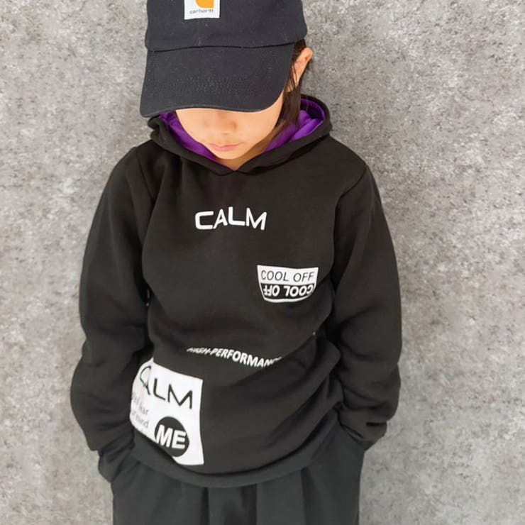 裏起毛パーカー キッズ スウェット | NEXT WALL | 詳細画像4 