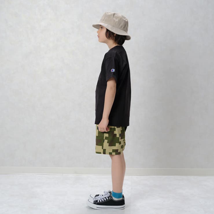 キッズTシャツ子供服チャンピオンChampion半袖男の子女の子ボーイズガールズクルーネックワンポイントロゴジュニア韓国子供服130cm140cm150cm160cm170cm「15050TY」
