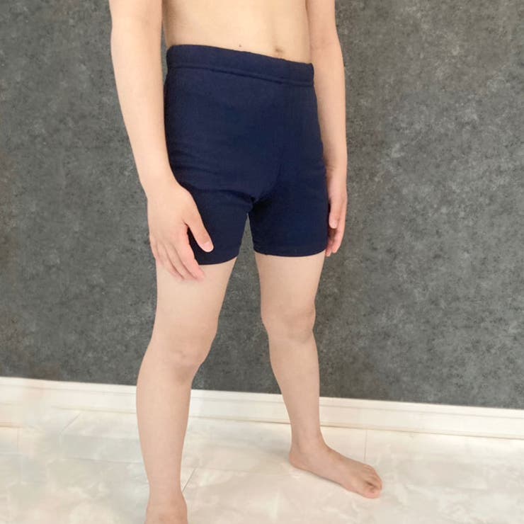キッズ水着スクール水着子供服ハーフパンツトランクスセミロング丈無地水泳プール海水浴ジュニアカジュアルシンプルスポーツ学校体操体育110cm120cm130cm140cm150cm160cm「DV-0030」