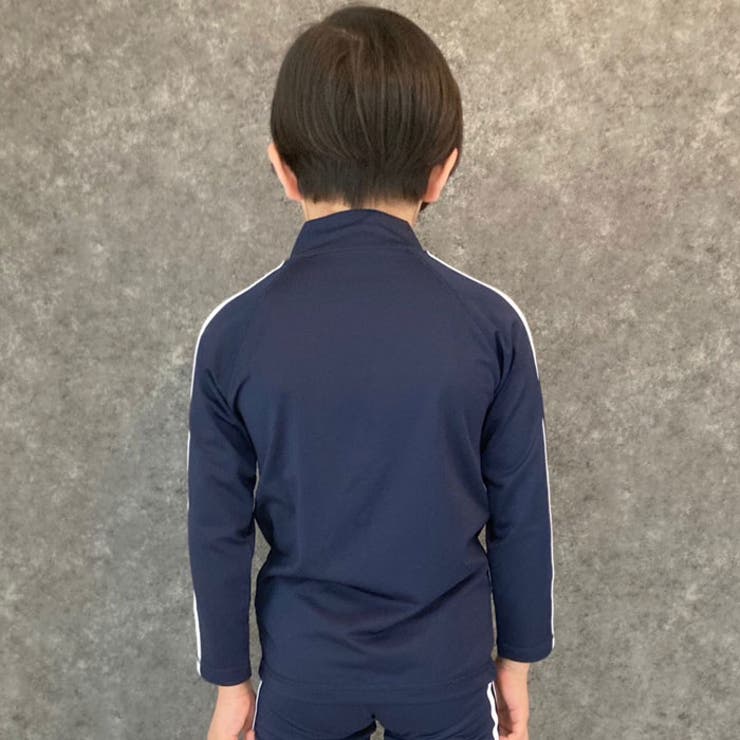 キッズラッシュガード水着子供服長袖ZIPジップアップライン無地水泳プール海水浴ジュニアカジュアルシンプルスポーツ学校体操体育110cm120cm130cm140cm150cm160cm「DV-0034」