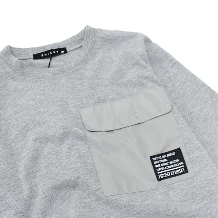 ポケット付きオーバーTシャツ ロンT キッズ | NEXT WALL | 詳細画像18 