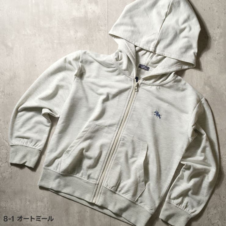 【送料無料】POLOCHAMPSポロチャンプスジップパーカーキッズフーディスウェット長袖羽織り子供服男の子女の子ロゴ刺繍ワンポイント裏毛ジュニア110cm120cm130cm140cm150cm160cm「PL44-05」