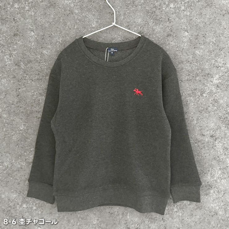 POLOCHAMPS オーバーサイズ裏起毛トレーナー キッズ | NEXT WALL | 詳細画像14 