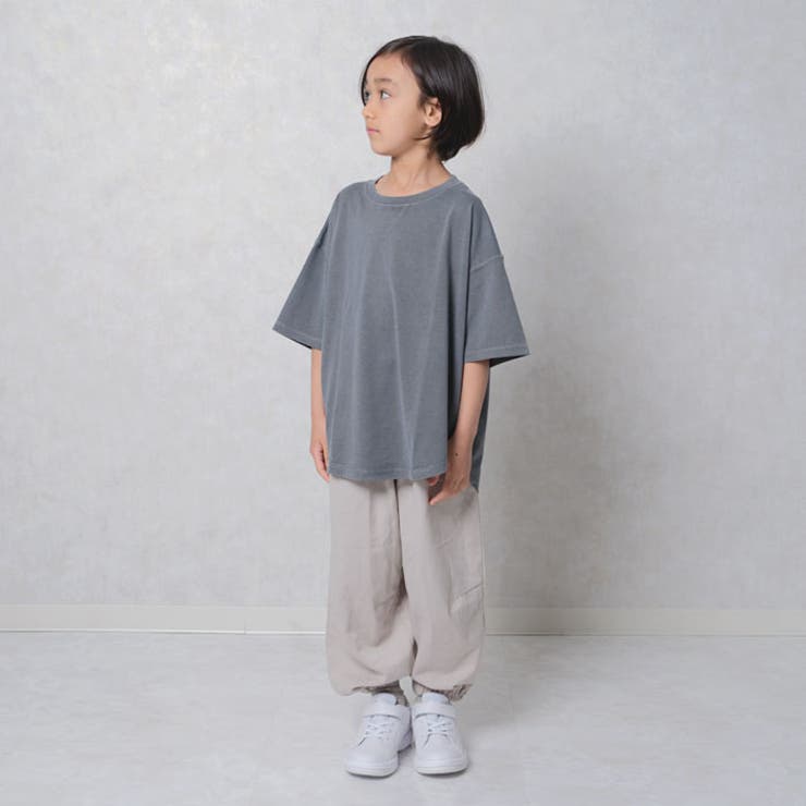 ピグメント染めオーバーサイズTシャツ キッズ 子供服 | NEXT WALL | 詳細画像8 