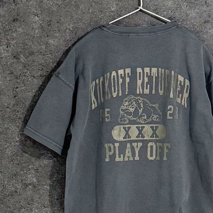 ピグメント染めオーバーサイズプリントTシャツ キッズ 子供服 | NEXT WALL | 詳細画像19 