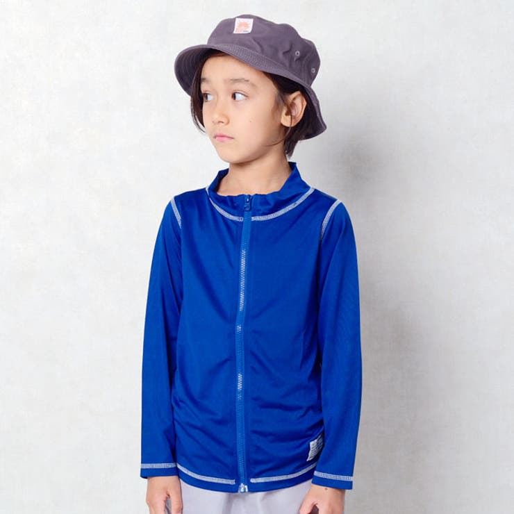 【送料無料】SHISKYZIPラッシュガードキッズ水着子供用男の子女の子長袖ラッシュガードフルジップジッパーチャック無地ジュニア水泳プールスイミング海水浴スポーツ学校体操体育小学生子ども用110cm120cm130cm140cm150cm160cm「935-03」