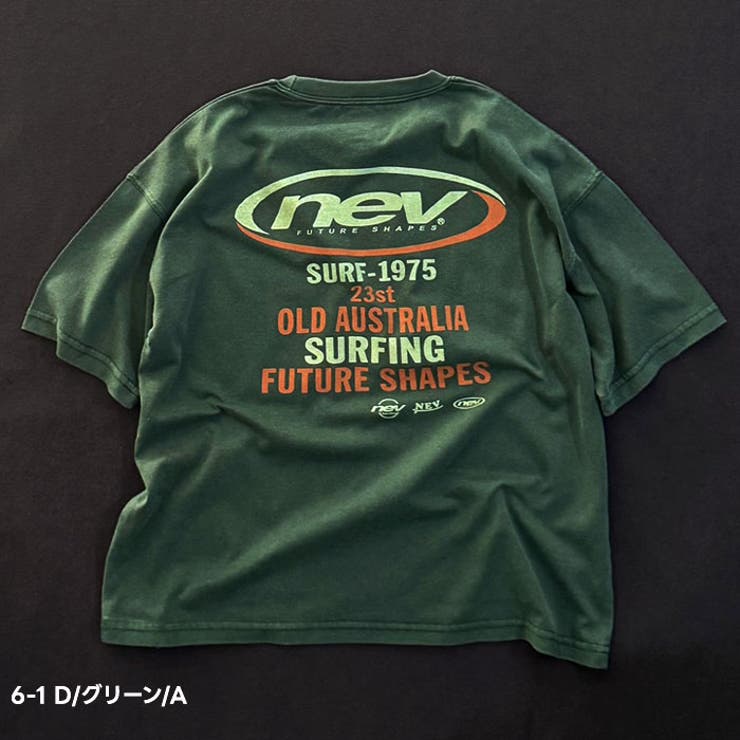 NEVSURF ピグメント染め 半袖Tシャツ | NEXT WALL | 詳細画像9 