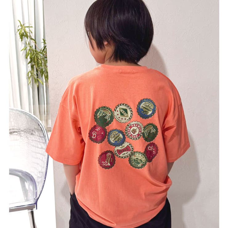 ステッカーデザイン 半袖Tシャツ キッズ | NEXT WALL | 詳細画像3 