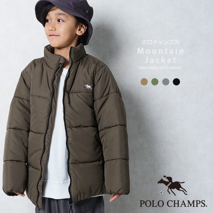 POLOCHAMPS スタンドカラーフェイクダウンジャケット キッズ | NEXT WALL | 詳細画像1 