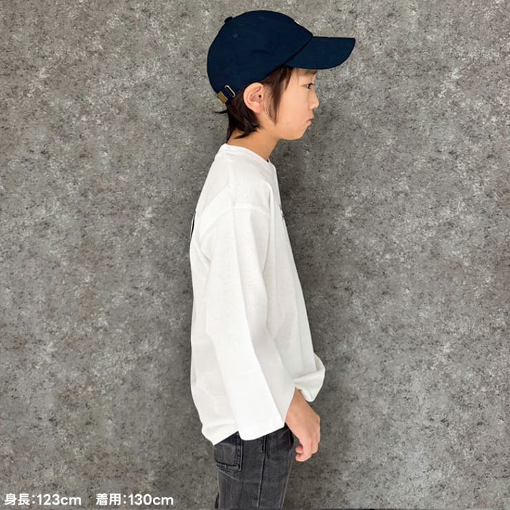 NEVSURFバックプリントBIGロンT キッズ 子供服[品番