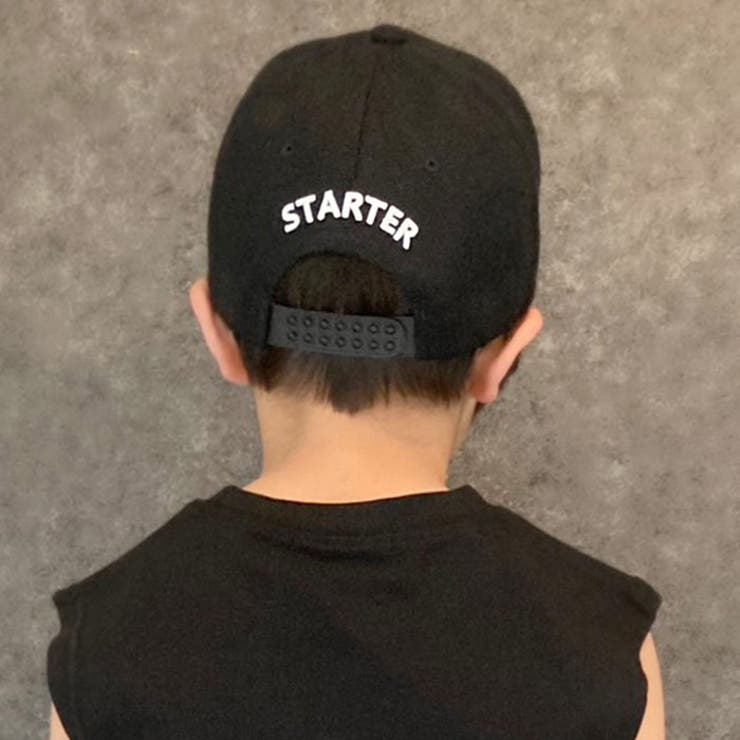 【送料無料】キッズキャップ帽子子供服ベースボールキャップツイル無地刺繍ワンポイントSTARTERスタータージュニアカジュアルスポーティーシンプルストリートセレブリティ54cm56cm「STA23-01」