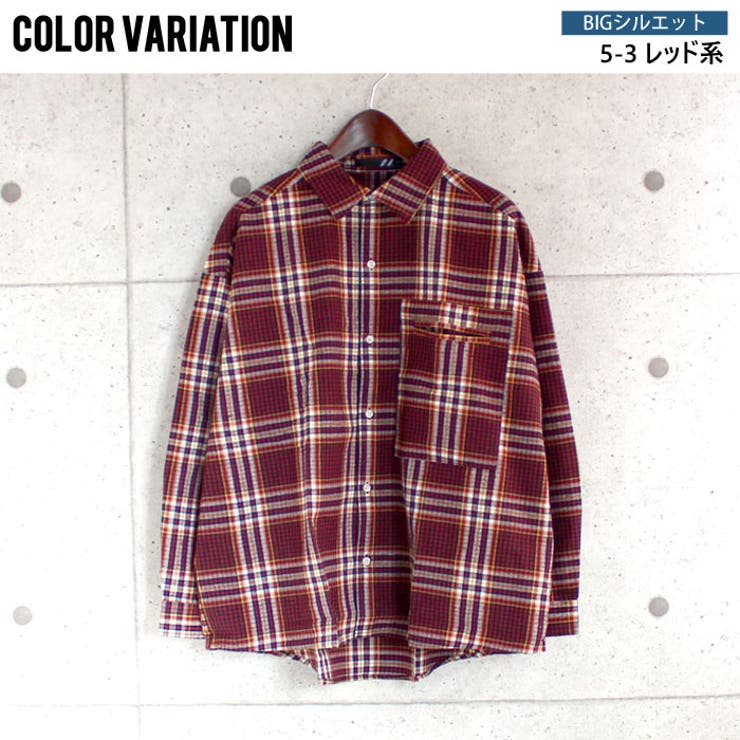 【オンラインショップ】 メンズ ネルシャツ WALL 長袖シャツ[品番：MSSK1627313]｜NEXT トップス