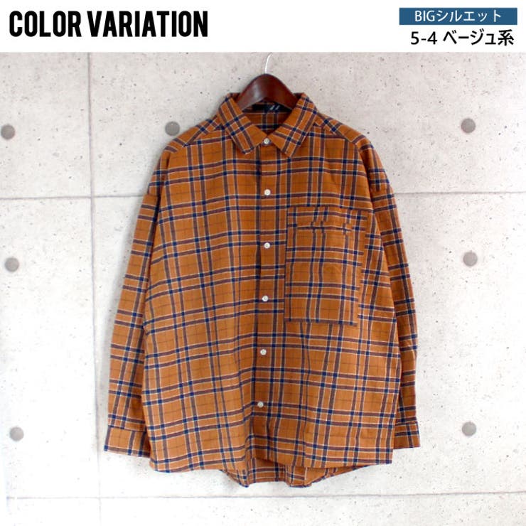 メンズ ネルシャツ 長袖シャツ[品番：MSSK1627313]｜NEXT  WALL（ネクストウォール）のメンズファッション通販｜SHOPLIST（ショップリスト）