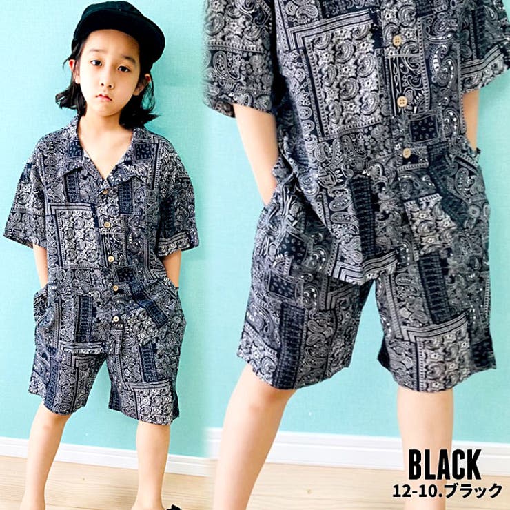 【ZI-ON×メール便送料無料】キッズパンツハーフパンツアロハ子供服男の子女の子ボーイズガールズアロハパンツジュニアカジュアルアメカジハワイアンリゾート110cm120cm130cm140cm150cm160cm「531-00」