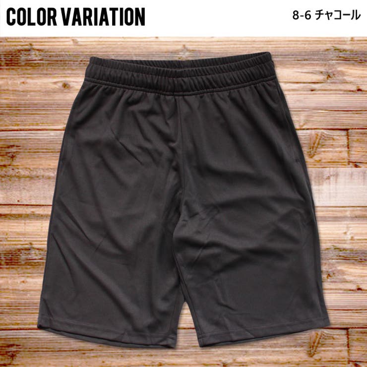 【ZI-ON×メール便送料無料】メンズパンツハーフパンツ半ズボンジャージ無地総柄吸汗速乾接触冷感UVカットカジュアルストリートシンプルスポーツMLXL「831-103」