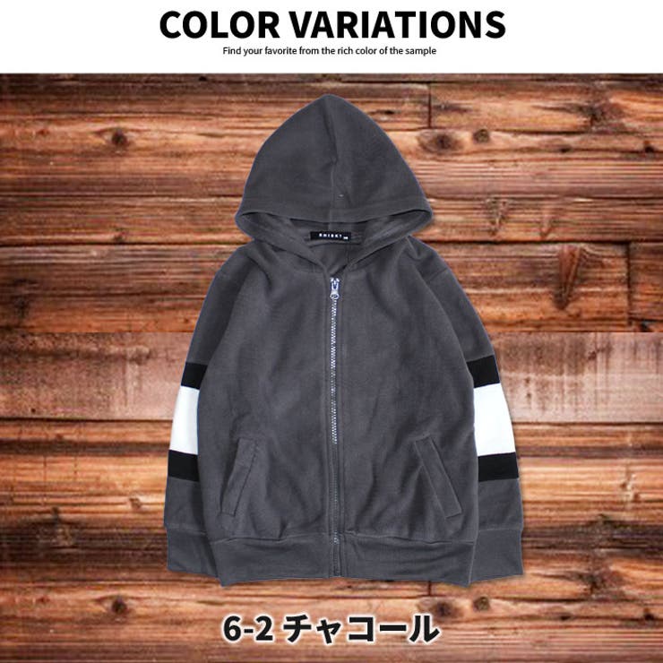 キッズ子供服トップスマイクロフリースパーカージップZIP男の子ボーイズワンポイント無地ワンポイントジュニアロゴストリートロック韓国子供服110cm120cm130cm140cm150cm160cm「140-17.18」