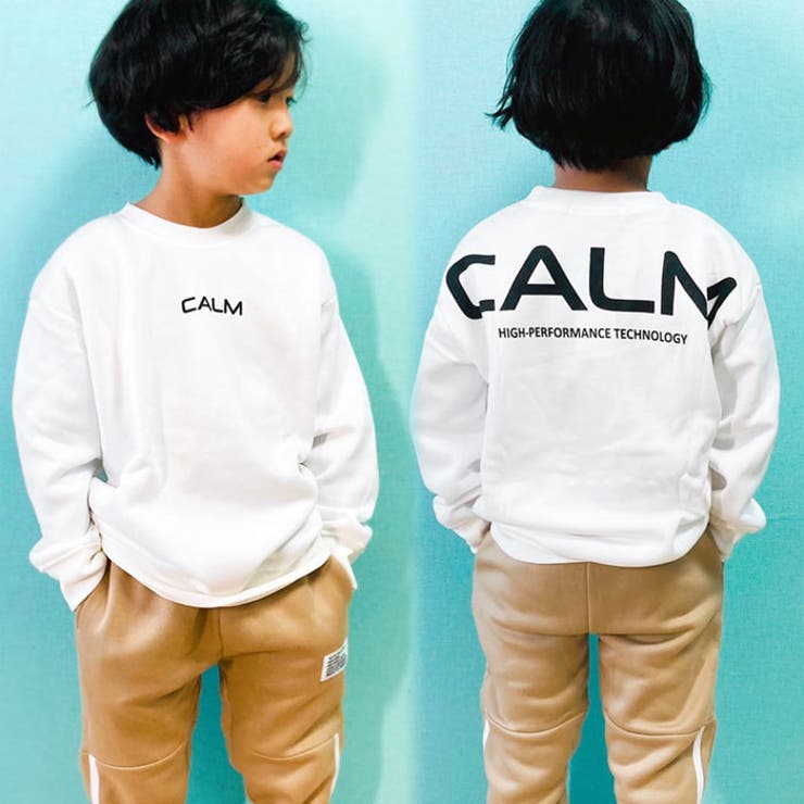キッズトレーナースウェット子供服長袖大きめBIGビッグシルエットゆったりクルーネック裏起毛プリントバックプリントロゴジュニアカジュアル110cm120cm130cm140cm150cm160cm「542-120」