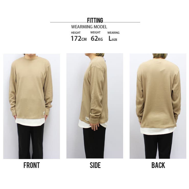 メンズ ロンT Tシャツ[品番：MSSK1627420]｜NEXT WALL（ネクスト