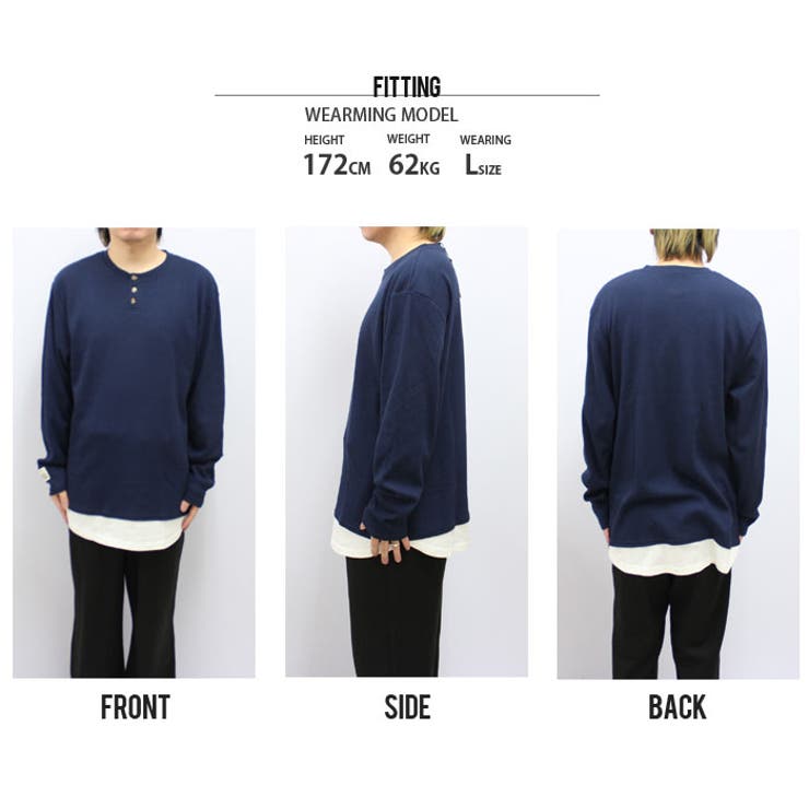 メンズ ロンT Tシャツ[品番：MSSK1627420]｜NEXT WALL（ネクスト