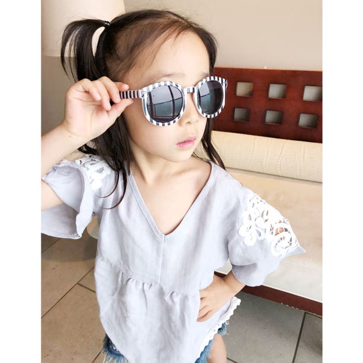 キッズ子供服ボヘミアンTボヘミアントップスカットソーナチュラル女の子ガールズ布帛刺繍入りトップスジュニア110cm120cm130cm140cm150cm160cm「R39-02」