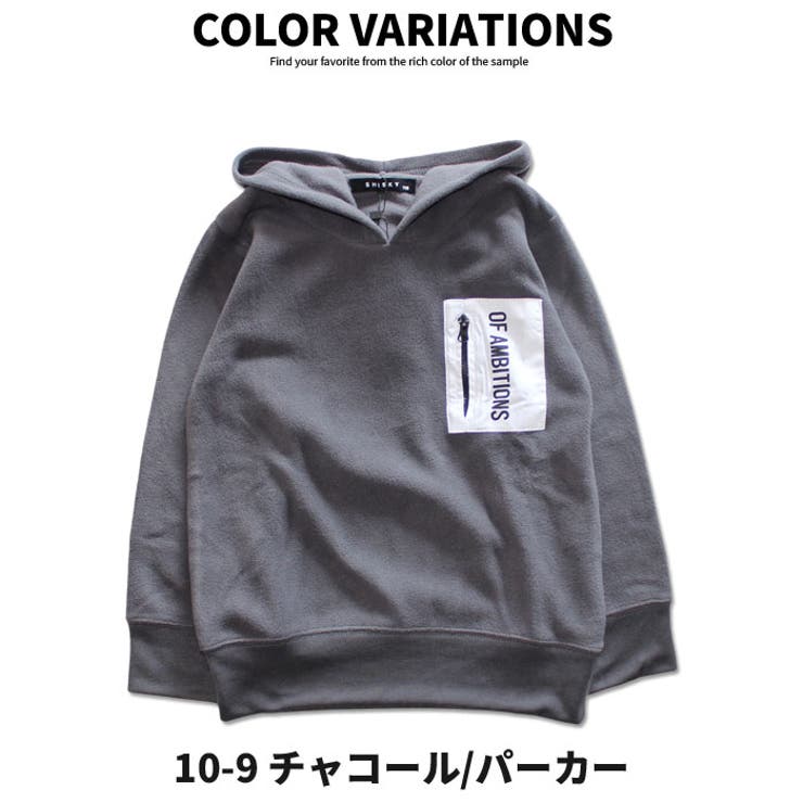 キッズ子供服トップスマイクロフリースクルーネックトレーナーパーカー男の子ボーイズワンポイントジュニアロゴストリートロック韓国子供服110cm120cm130cm140cm150cm160cm「140-15.16」