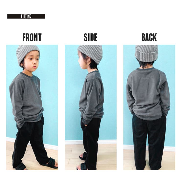 キッズパンツシェフパンツ長ズボン子供服男の子女の子ボーイズガールズイージーパンツラインパンツ総柄ペイズリーチェックジュニアカジュアル韓国子供服110cm120cm130cm140cm150cm160cm「541-00.01」
