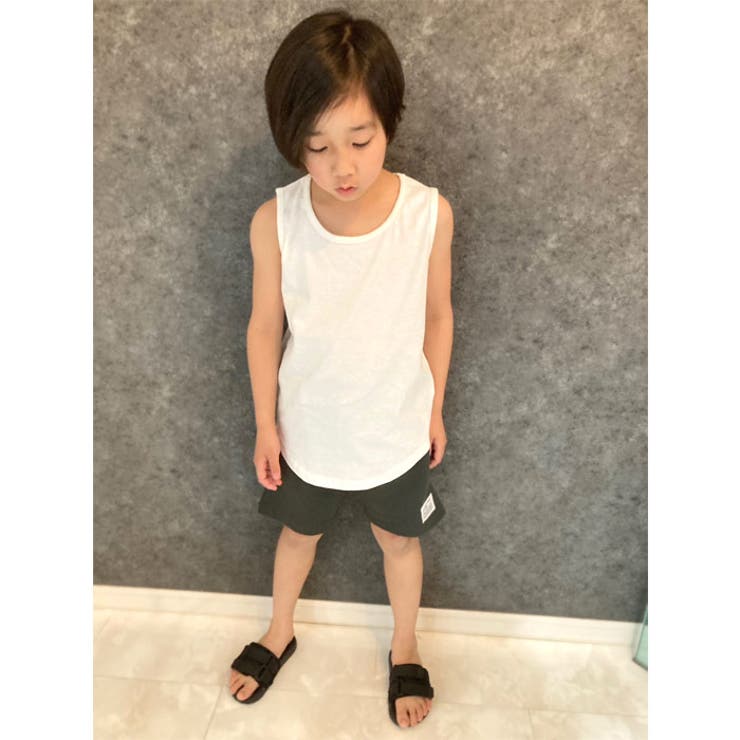 【送料無料】キッズタンクトップインナー子供服男の子女の子ボーイズガールズ無地ジュニアアメカジカジュアル韓国子供服110cm120cm130cm140cm150cm160cm「332-08」