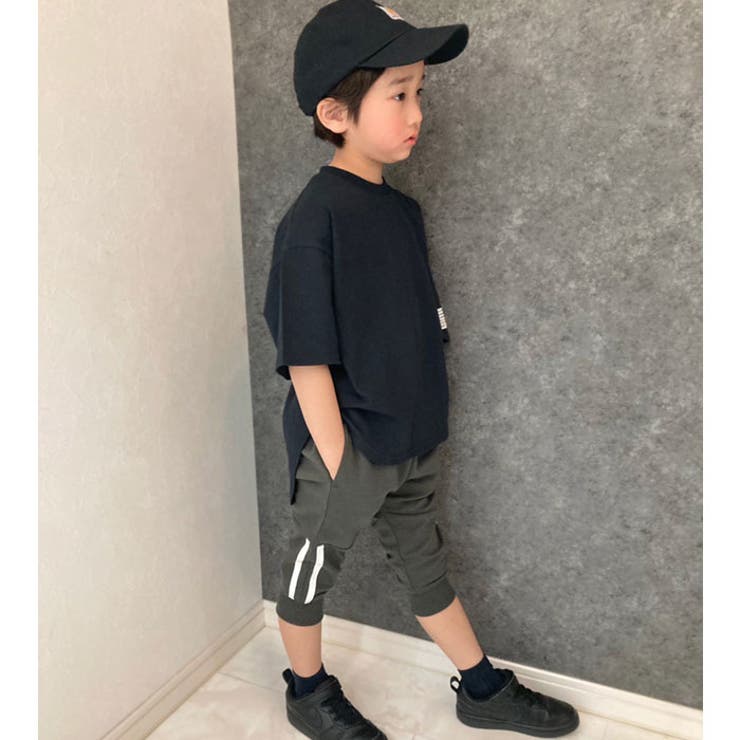 【送料無料】キッズTシャツ子供服半袖無地ワンポイントビッグシルエットBIGシンプルジュニアカジュアルスポーティーストリート110cm120cm130cm140cm150cm160cm「523-113」