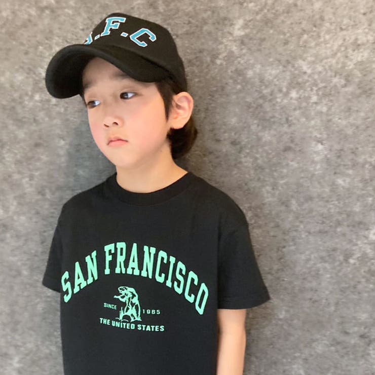 【送料無料】キッズキャップ帽子子供服ベースボールキャップメッシュキャップロゴワンポイントプリントジュニアカジュアルスポーティーシンプルストリート52cm54cm56cm「923-05」