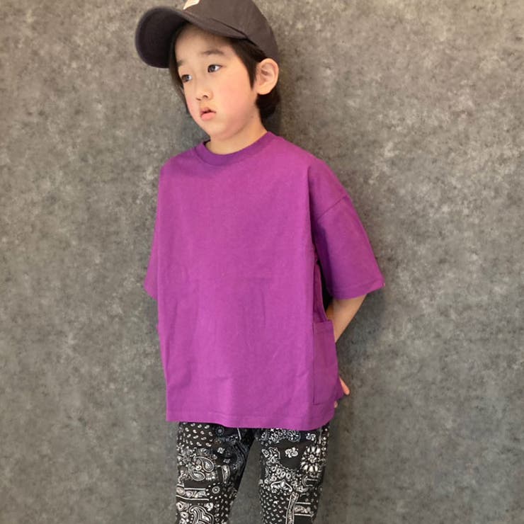 【送料無料】キッズTシャツ子供服半袖USコットン綿無地ポケットビッグシルエットBIGジュニアSHI-JYOMANカジュアルアメカジストリート110cm120cm130cm140cm150cm160cm「SJ23-02」