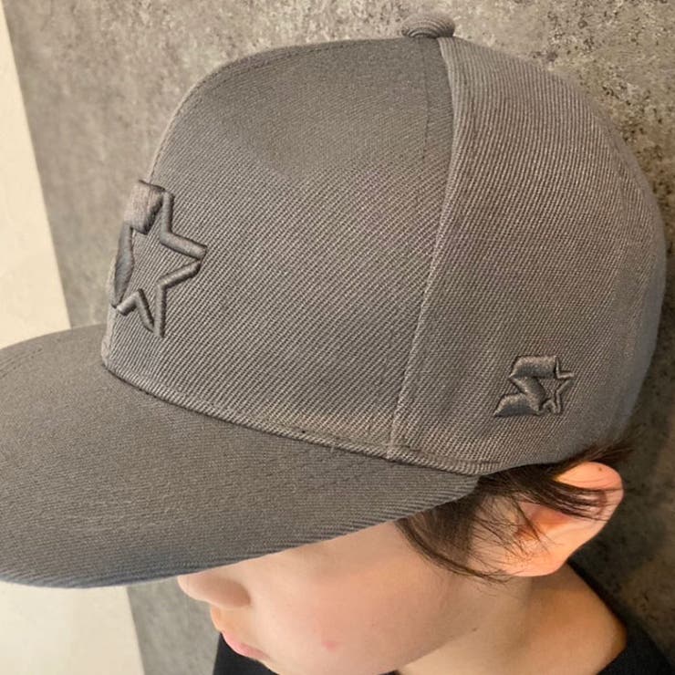 【送料無料】キッズキャップ帽子子供服つば広キャップツイル無地刺繍ワンポイントSTARTERスタータージュニアカジュアルスポーティーシンプルストリートセレブリティ54cm56cm「STA23-00」