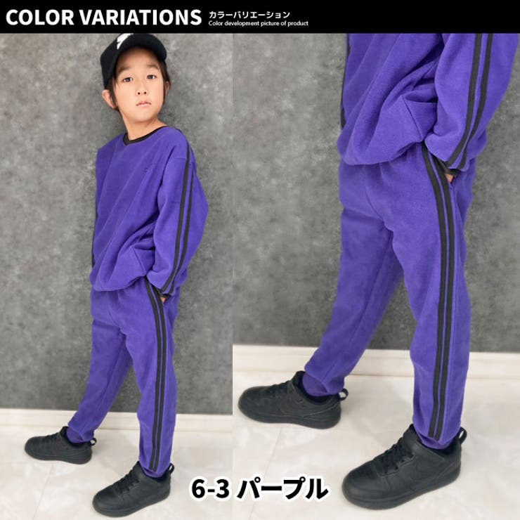 キッズパンツマイクロフリース子供服男の子女の子長ズボンジャージスポーツトラックパンツジョガーパンツラインパンツボーイズガールズ韓国子供服110cm120cm130cm140cm150cm160cm「543-07」