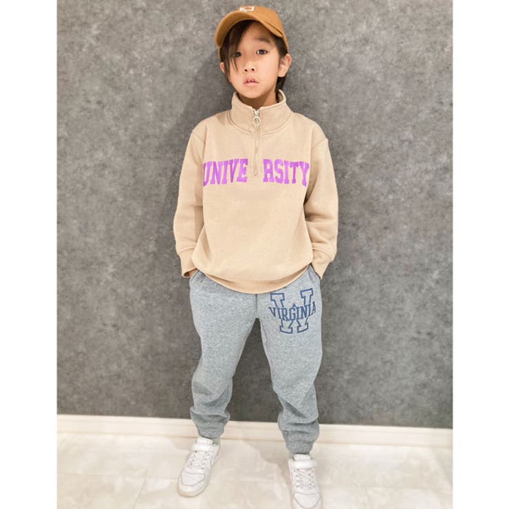 キッズパンツストレートパンツ子供服男の子女の子スウェットパンツスエットパンツジャージ長ズボンプリントロゴボーイズガールズ裏起毛部屋着ルームウェアカジュアルアメカジジュニア110cm120cm130cm140cm150cm160cm「543-08」