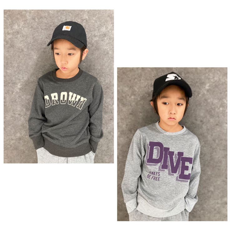 キッズトレーナーボンディング子供服男の子女の子長袖プリントバックプリントロゴジュニアカジュアルアメカジストリート110cm120cm130cm140cm150cm160cm「543-105」