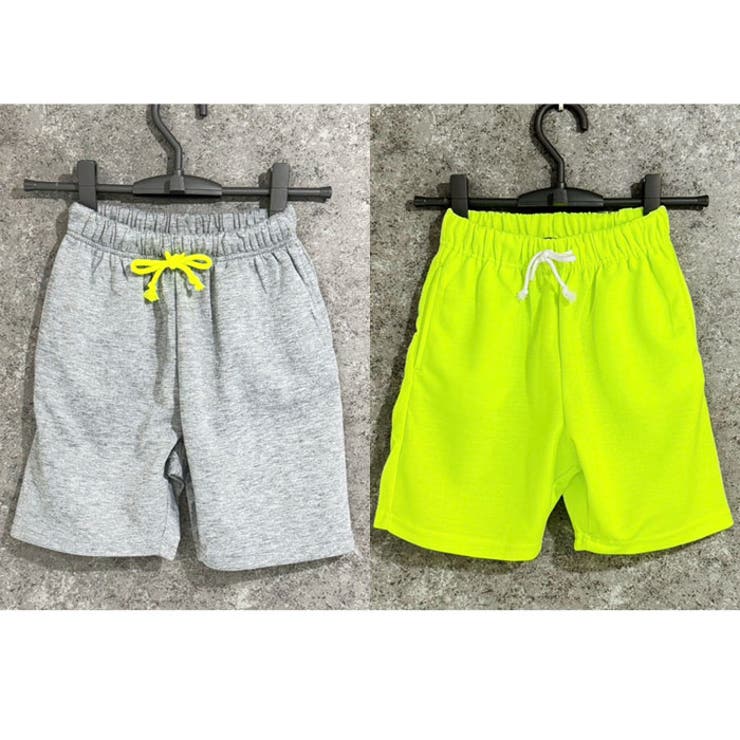 【送料無料】キッズパンツハーフパンツネオンカラー子供服スウェットパンツスエットパンツジャージ半ズボン無地総柄ペイズリー豹柄レオパードボンディング部屋着ルームウェア110cm120cm130cm140cm150cm160cm「524-02」