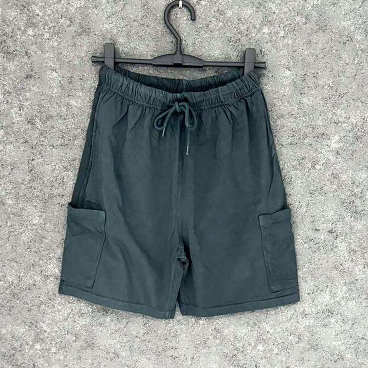 【送料無料】キッズパンツハーフパンツカーゴパンツカーゴハーフパンツ子供服男の子女の子ピグメント半ズボン無地ボーイズガールズ部屋着ルームウェア110cm120cm130cm140cm150cm160cm「524-04」