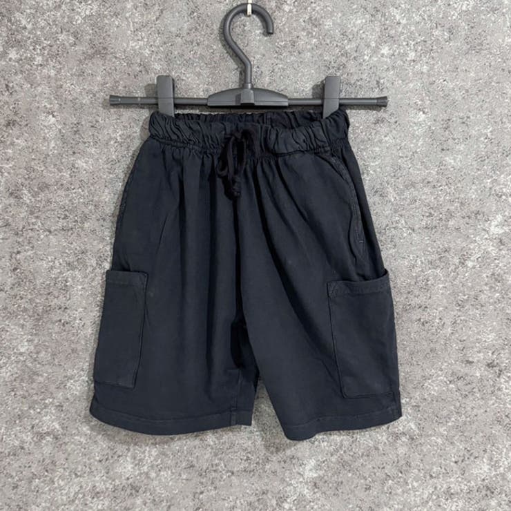 【送料無料】キッズパンツハーフパンツカーゴパンツカーゴハーフパンツ子供服男の子女の子ピグメント半ズボン無地ボーイズガールズ部屋着ルームウェア110cm120cm130cm140cm150cm160cm「524-04」