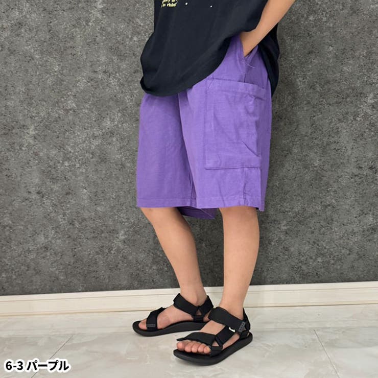 【送料無料】キッズパンツハーフパンツカーゴパンツカーゴハーフパンツ子供服男の子女の子ピグメント半ズボン無地ボーイズガールズ部屋着ルームウェア110cm120cm130cm140cm150cm160cm「524-04」