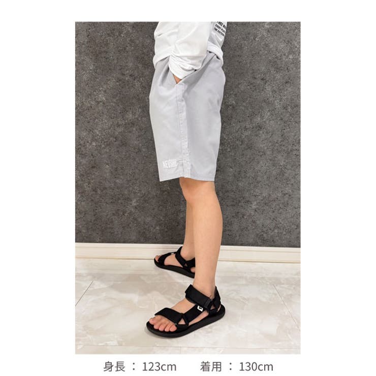 【送料無料】キッズ子供服水陸両用パンツハーフパンツショートパンツ半ズボン男の子女の子ワンポイントブランドジュニアネブサーフNEVスポーツアウトドア110cm120cm130cm140cm150cm160cm「N24-03」
