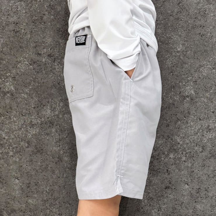 【送料無料】キッズ子供服水陸両用パンツハーフパンツショートパンツ半ズボン男の子女の子ワンポイントブランドジュニアネブサーフNEVスポーツアウトドア110cm120cm130cm140cm150cm160cm「N24-03」
