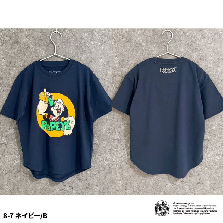 POPEYE オーバーサイズTシャツ キッズ[品番：MSSK1628173]｜NEXT